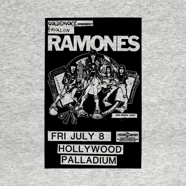 The Ramones Punk Flyer by Punk Flyer Archive